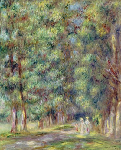 Chemin dans un bois, 1910 - Pierre Auguste Renoir